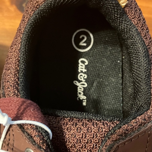 Cat & Jack Men's Dark Brown Sneakers - Picture 2 of 7